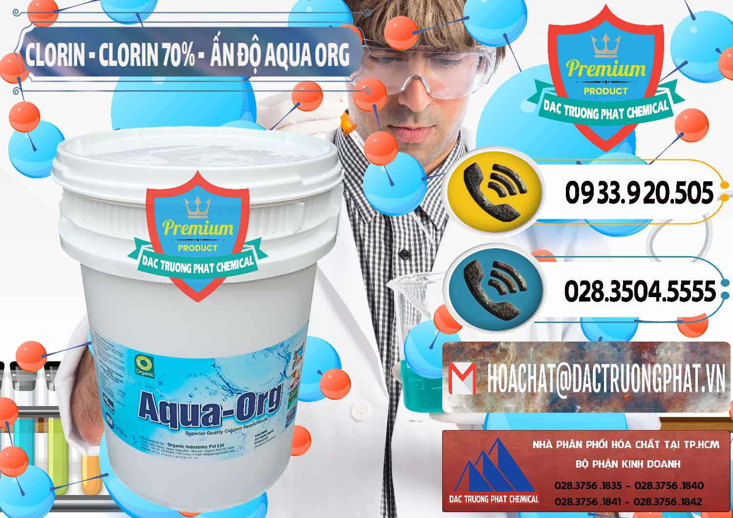 Cung cấp & bán Chlorine – Clorin Ấn Độ Aqua ORG Organic India - 0051 - Nhà cung cấp và phân phối hóa chất tại TP.HCM - hoachatdetnhuom.vn