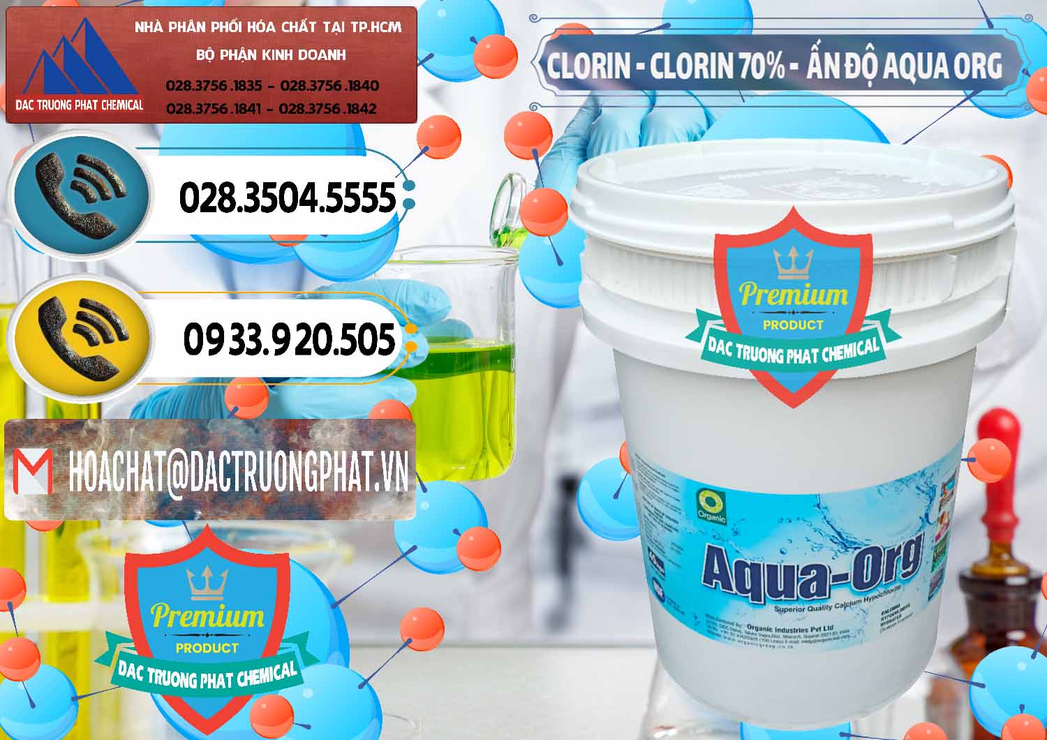 Nhà phân phối & bán Chlorine – Clorin Ấn Độ Aqua ORG Organic India - 0051 - Phân phối và cung cấp hóa chất tại TP.HCM - hoachatdetnhuom.vn