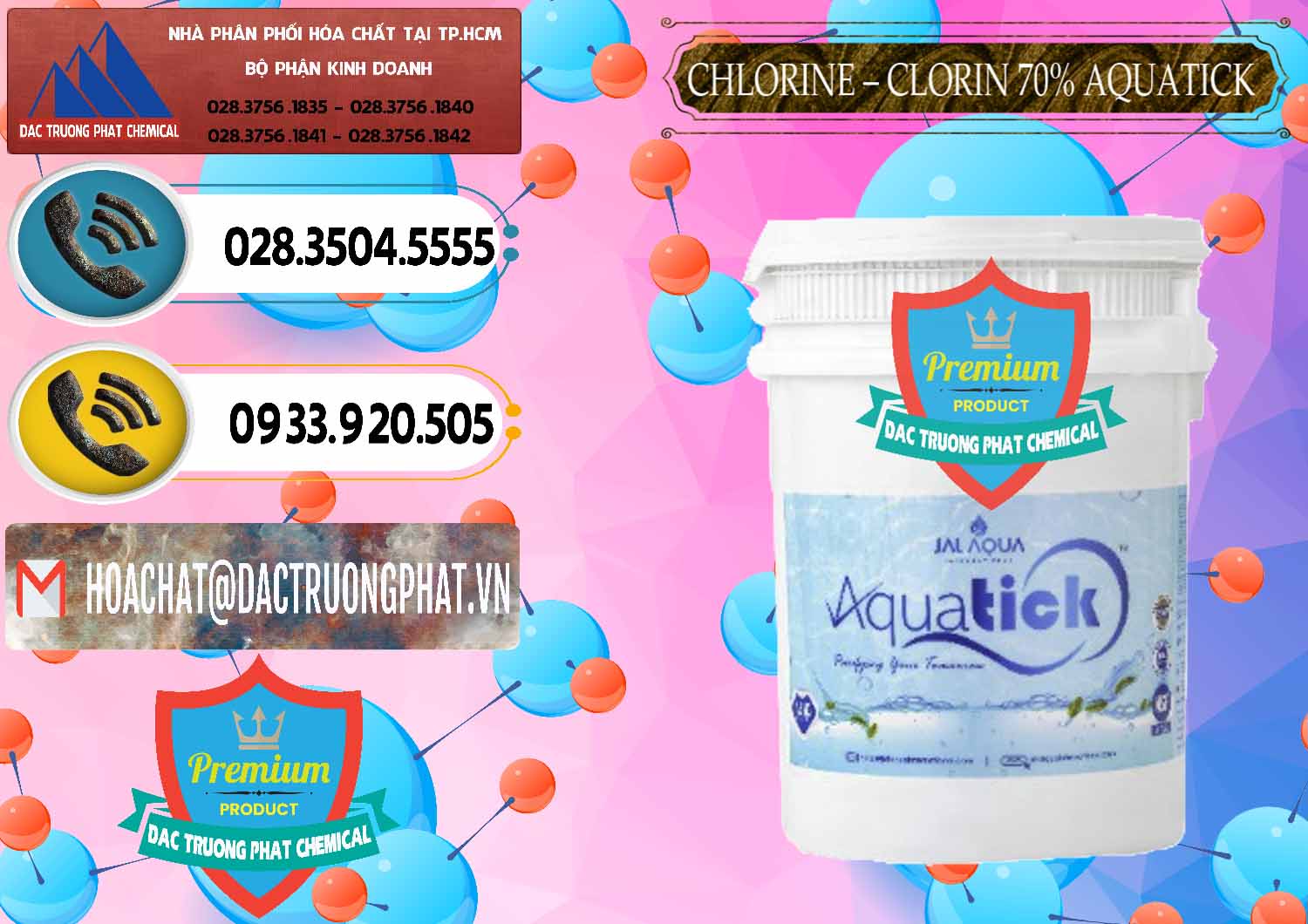 Nơi bán - cung ứng Chlorine – Clorin 70% Aquatick Thùng Cao Jal Aqua Ấn Độ India - 0237 - Chuyên cung ứng & phân phối hóa chất tại TP.HCM - hoachatdetnhuom.vn
