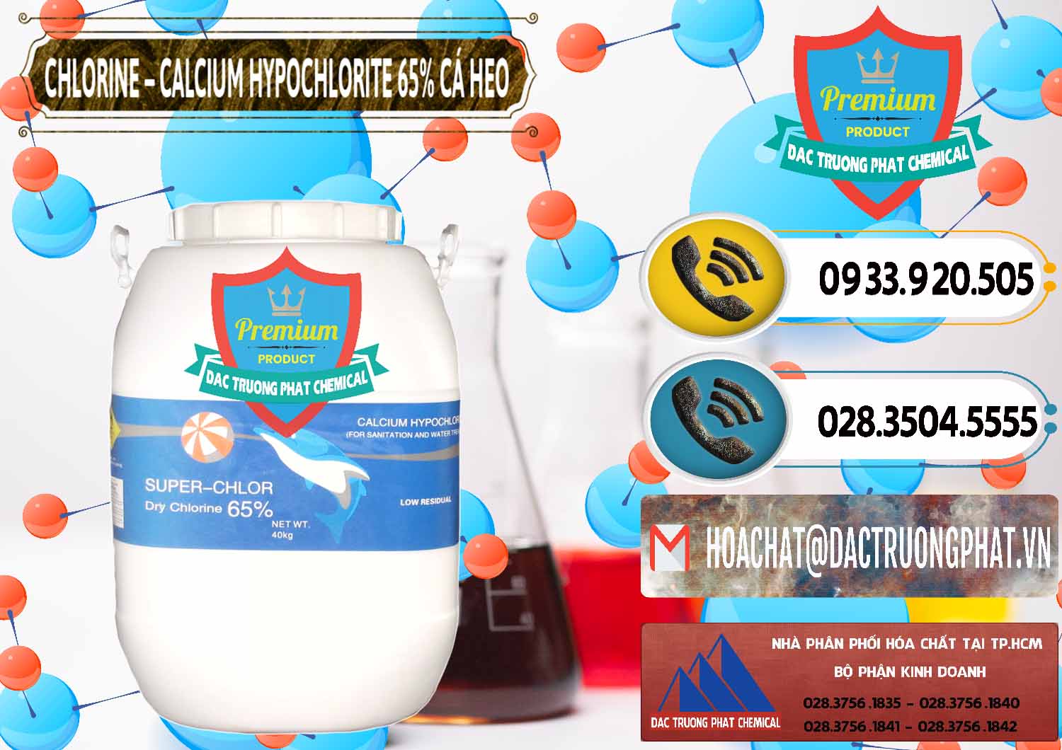 Nơi chuyên bán & cung cấp Clorin - Chlorine Cá Heo 65% Trung Quốc China - 0053 - Phân phối - kinh doanh hóa chất tại TP.HCM - hoachatdetnhuom.vn