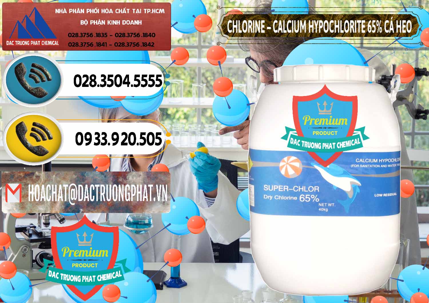 Công ty chuyên cung ứng và bán Clorin - Chlorine Cá Heo 65% Trung Quốc China - 0053 - Nơi chuyên cung ứng _ phân phối hóa chất tại TP.HCM - hoachatdetnhuom.vn