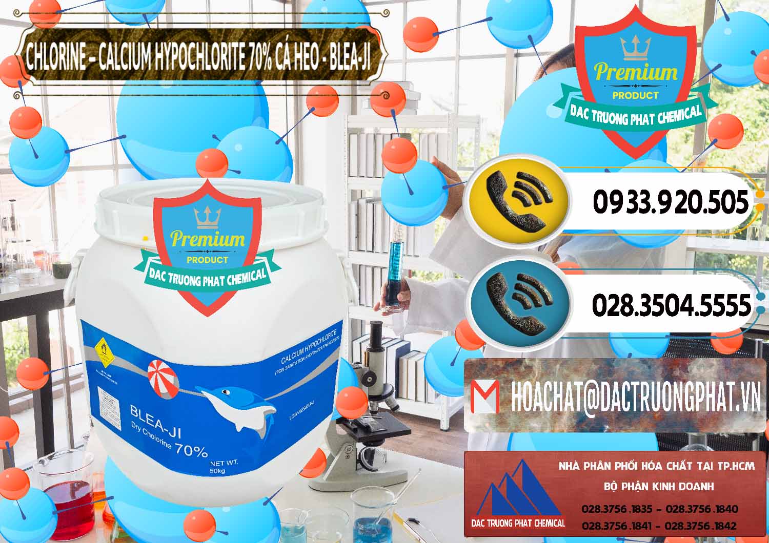 Nhà cung ứng _ bán Clorin - Chlorine Cá Heo 70% Blea-Ji Trung Quốc China - 0056 - Cty cung cấp và bán hóa chất tại TP.HCM - hoachatdetnhuom.vn