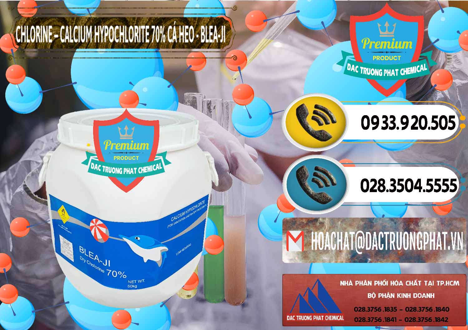 Nhập khẩu - bán Clorin - Chlorine Cá Heo 70% Blea-Ji Trung Quốc China - 0056 - Đơn vị chuyên cung cấp và nhập khẩu hóa chất tại TP.HCM - hoachatdetnhuom.vn