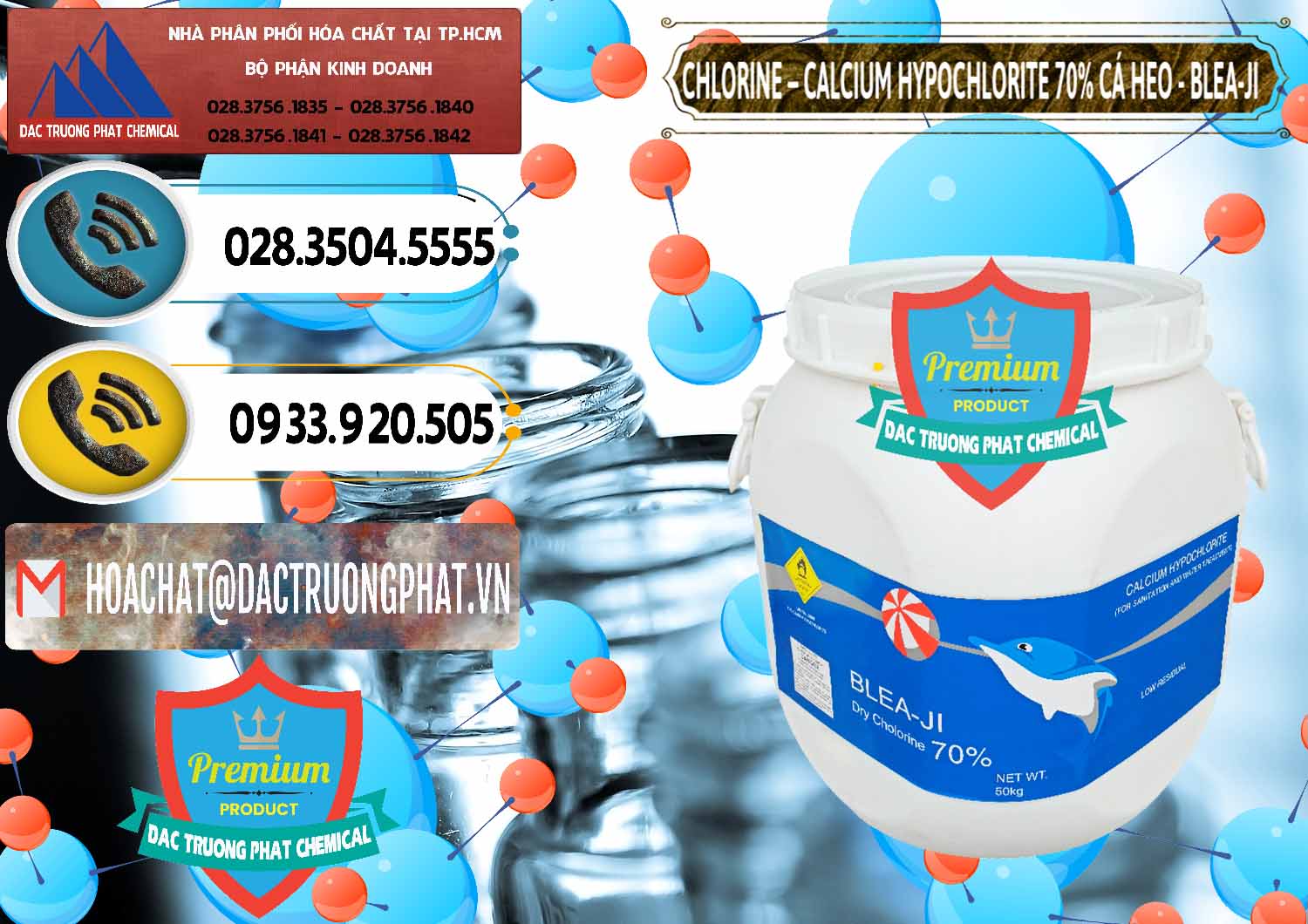 Chuyên cung ứng _ bán Clorin - Chlorine Cá Heo 70% Blea-Ji Trung Quốc China - 0056 - Nhập khẩu - phân phối hóa chất tại TP.HCM - hoachatdetnhuom.vn