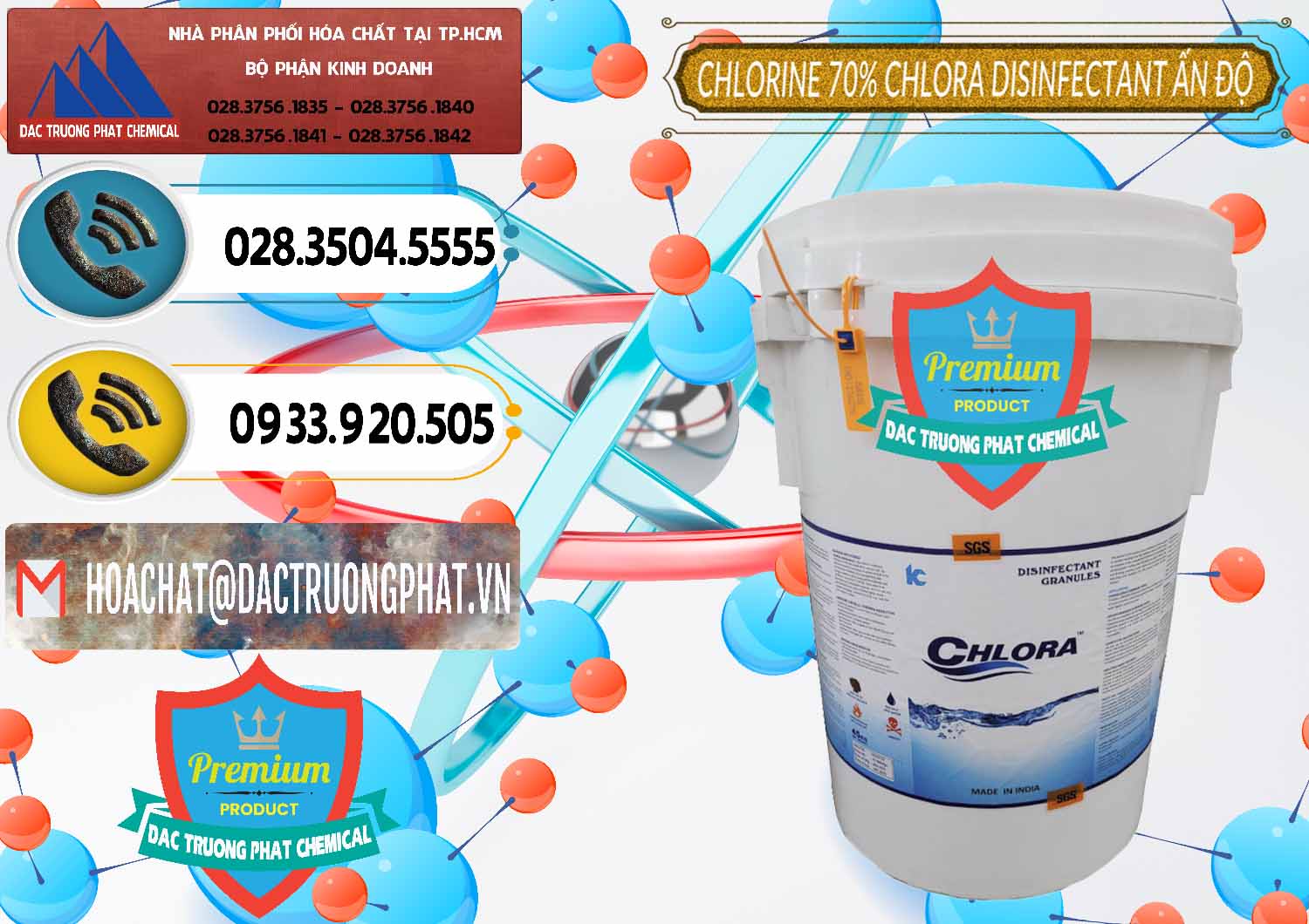 Nơi kinh doanh - bán Chlorine – Clorin 70% Chlora Disinfectant Ấn Độ India - 0213 - Cty nhập khẩu & cung cấp hóa chất tại TP.HCM - hoachatdetnhuom.vn