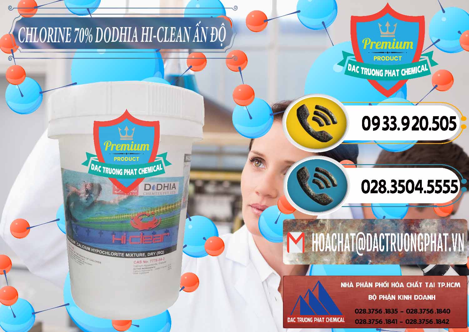 Nơi chuyên bán _ cung cấp Chlorine – Clorin 70% Dodhia Hi-Clean Ấn Độ India - 0214 - Đơn vị cung ứng ( phân phối ) hóa chất tại TP.HCM - hoachatdetnhuom.vn