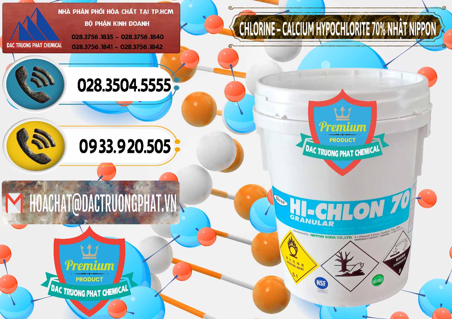 Cty kinh doanh & bán Clorin – Chlorine 70% Nippon Soda Nhật Bản Japan - 0055 - Cty phân phối ( kinh doanh ) hóa chất tại TP.HCM - hoachatdetnhuom.vn