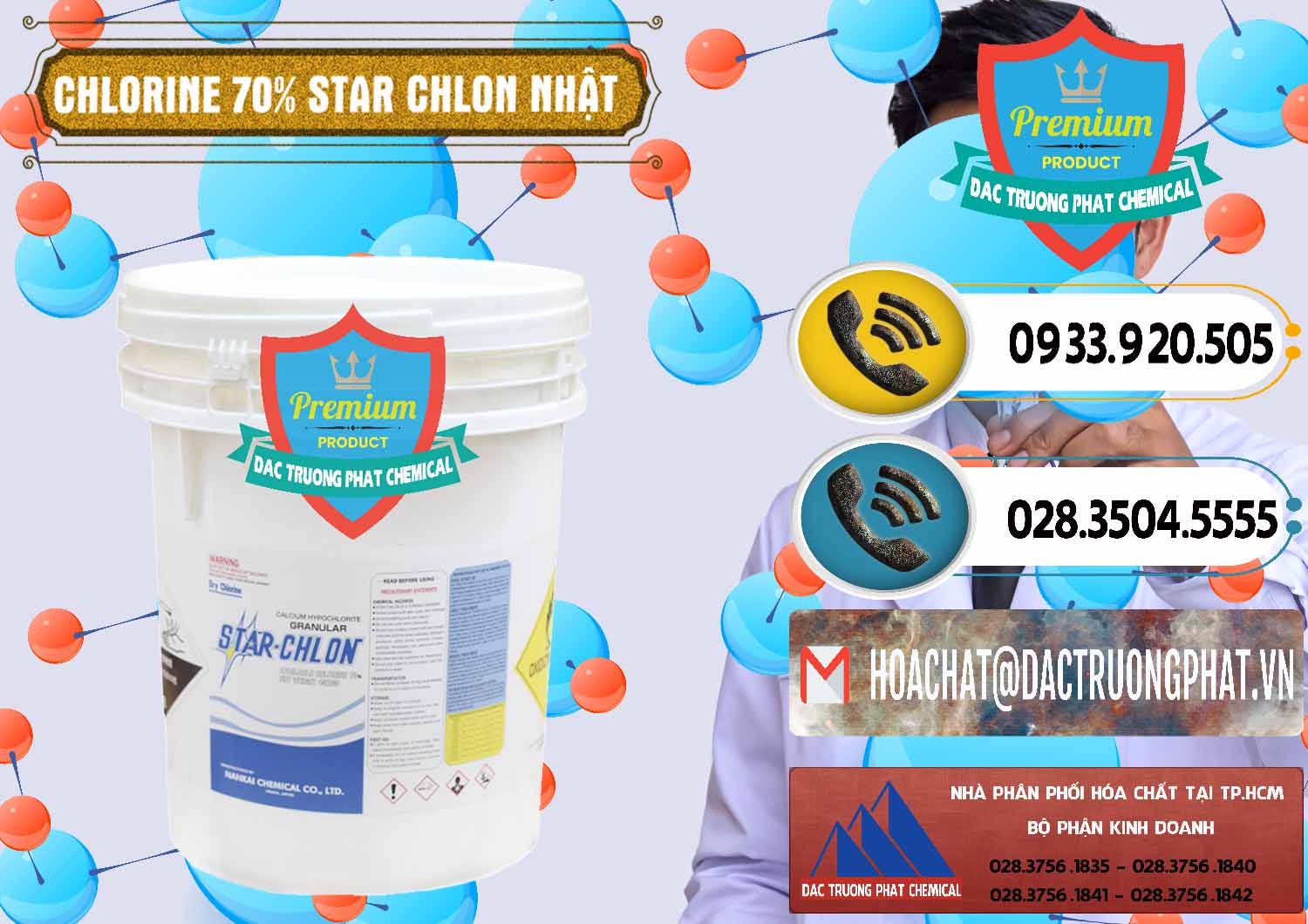 Chuyên bán _ cung ứng Clorin – Chlorine 70% Star Chlon Nhật Bản Japan - 0243 - Nơi phân phối & cung cấp hóa chất tại TP.HCM - hoachatdetnhuom.vn