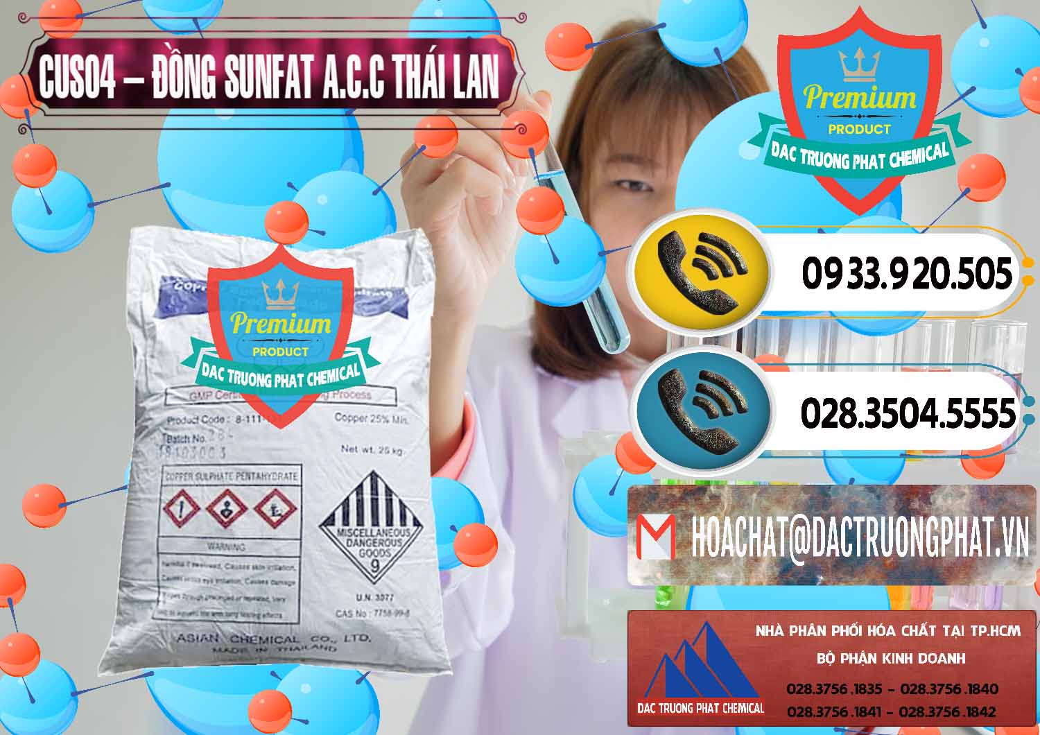 Cty kinh doanh - bán CuSO4 – Đồng Sunfat A.C.C Thái Lan - 0249 - Nhà cung cấp _ bán hóa chất tại TP.HCM - hoachatdetnhuom.vn