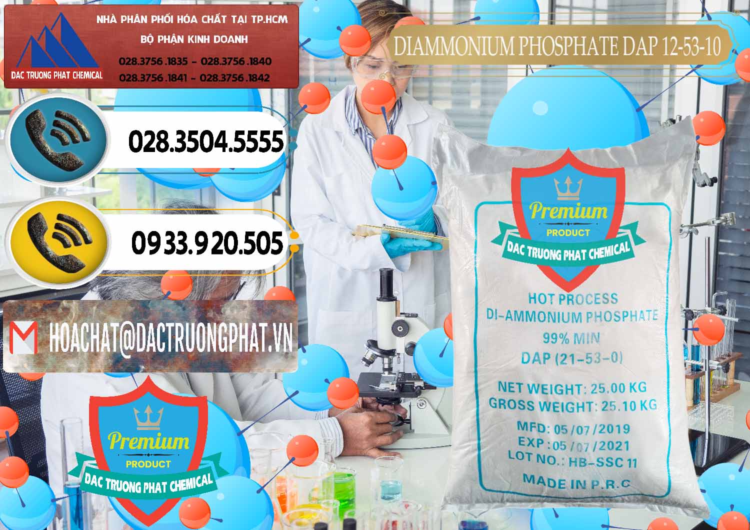 Cty chuyên cung cấp _ bán DAP - Diammonium Phosphate Trung Quốc China - 0319 - Công ty cung cấp - phân phối hóa chất tại TP.HCM - hoachatdetnhuom.vn