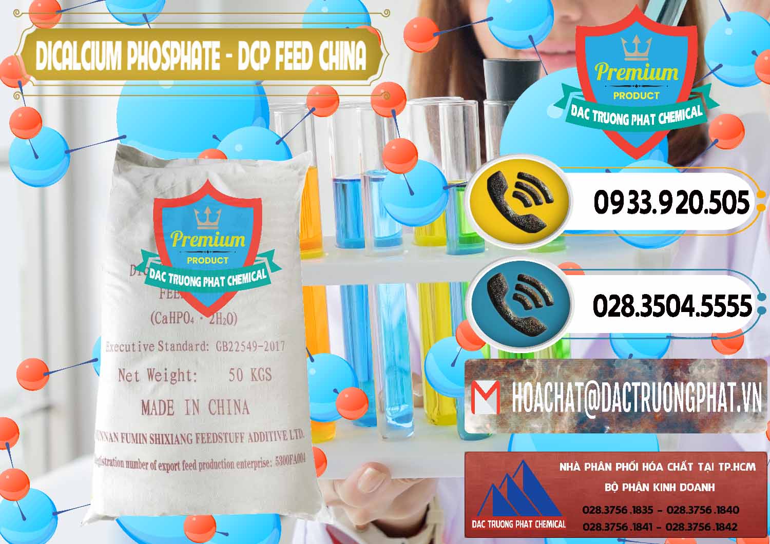 Đơn vị chuyên phân phối - bán Dicalcium Phosphate - DCP Feed Grade Trung Quốc China - 0296 - Cty cung cấp _ phân phối hóa chất tại TP.HCM - hoachatdetnhuom.vn