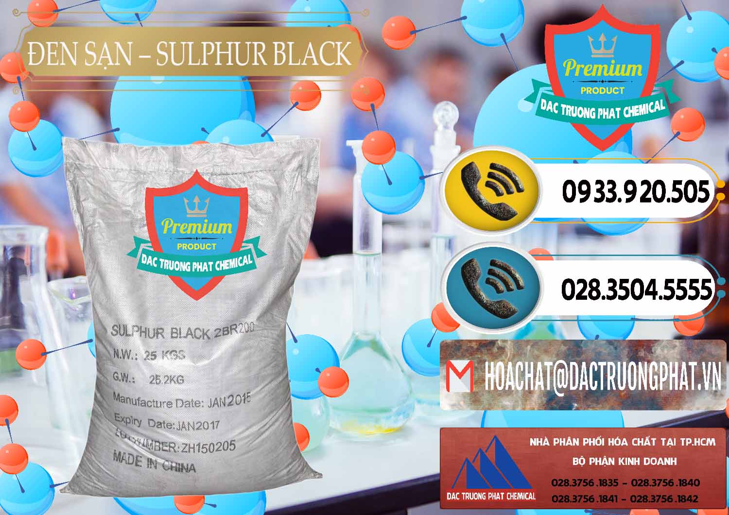 Cty bán ( cung ứng ) Đen Sạn – Sulphur Black Trung Quốc China - 0062 - Công ty chuyên cung cấp và kinh doanh hóa chất tại TP.HCM - hoachatdetnhuom.vn