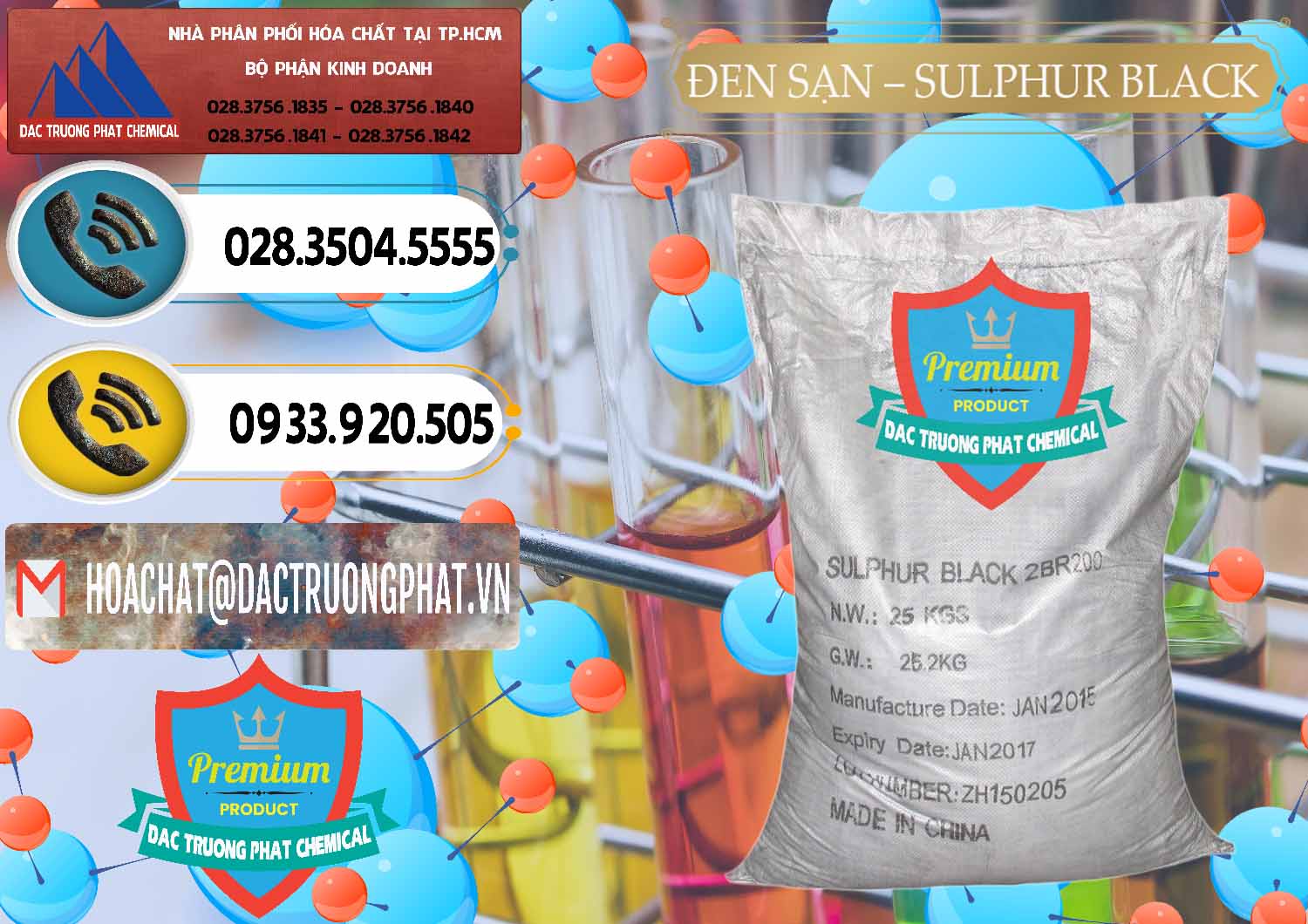 Chuyên bán _ cung cấp Đen Sạn – Sulphur Black Trung Quốc China - 0062 - Công ty chuyên nhập khẩu ( phân phối ) hóa chất tại TP.HCM - hoachatdetnhuom.vn