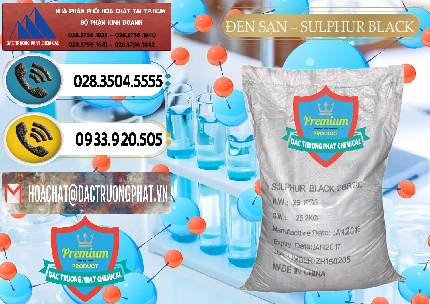 Cty cung cấp ( bán ) Đen Sạn – Sulphur Black Trung Quốc China - 0062 - Công ty chuyên nhập khẩu và phân phối hóa chất tại TP.HCM - hoachatdetnhuom.vn