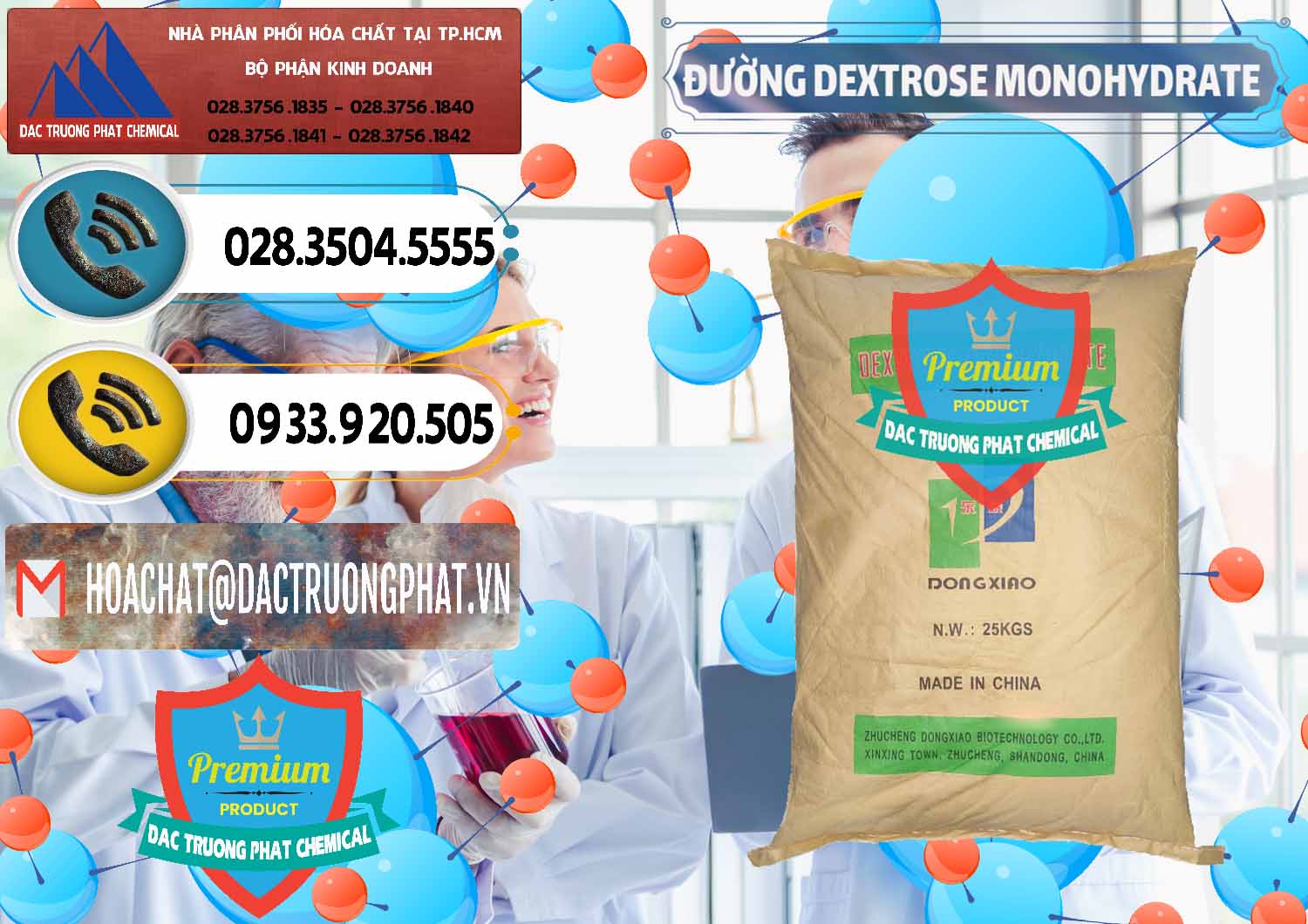 Cty bán và cung ứng Đường Dextrose Monohydrate Food Grade Dongxiao Trung Quốc China - 0063 - Công ty nhập khẩu ( phân phối ) hóa chất tại TP.HCM - hoachatdetnhuom.vn