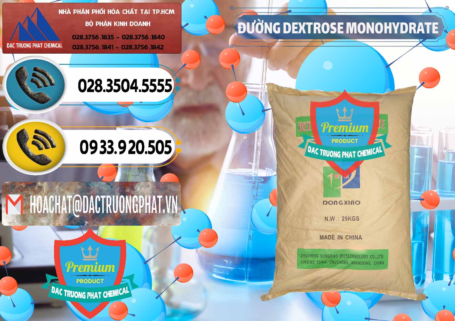 Nơi cung cấp _ bán Đường Dextrose Monohydrate Food Grade Dongxiao Trung Quốc China - 0063 - Cty chuyên kinh doanh & cung cấp hóa chất tại TP.HCM - hoachatdetnhuom.vn