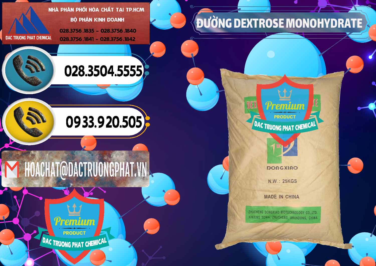 Nơi chuyên cung cấp và bán Đường Dextrose Monohydrate Food Grade Dongxiao Trung Quốc China - 0063 - Công ty nhập khẩu _ cung cấp hóa chất tại TP.HCM - hoachatdetnhuom.vn