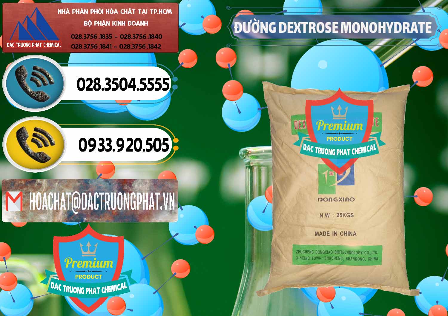 Công ty phân phối _ bán Đường Dextrose Monohydrate Food Grade Dongxiao Trung Quốc China - 0063 - Chuyên phân phối _ cung cấp hóa chất tại TP.HCM - hoachatdetnhuom.vn
