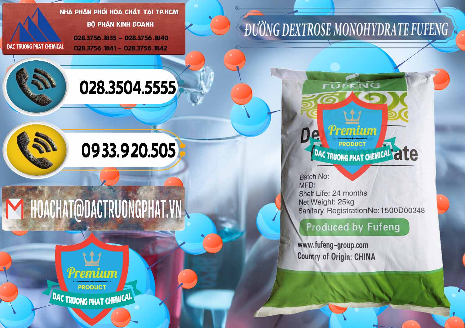 Công ty chuyên cung cấp ( bán ) Đường Dextrose Monohydrate Food Grade Fufeng Trung Quốc China - 0223 - Nhập khẩu - cung cấp hóa chất tại TP.HCM - hoachatdetnhuom.vn