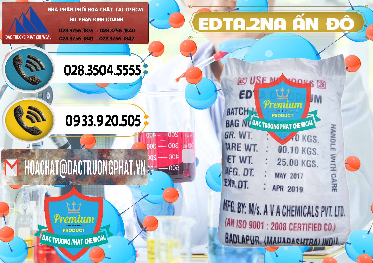 Đơn vị chuyên bán - phân phối EDTA.2NA - Ethylendiamin Tetraacetic Ấn Độ India - 0416 - Nhà cung cấp ( kinh doanh ) hóa chất tại TP.HCM - hoachatdetnhuom.vn