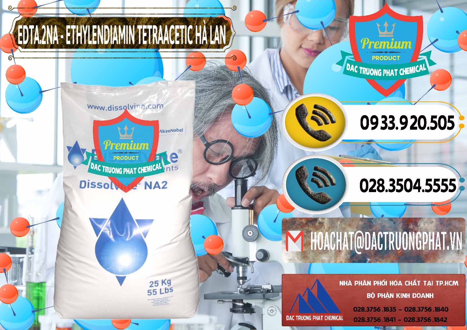 Cty bán & phân phối EDTA.2NA - Ethylendiamin Tetraacetic Dissolvine Hà Lan Netherlands - 0064 - Nơi phân phối - cung ứng hóa chất tại TP.HCM - hoachatdetnhuom.vn