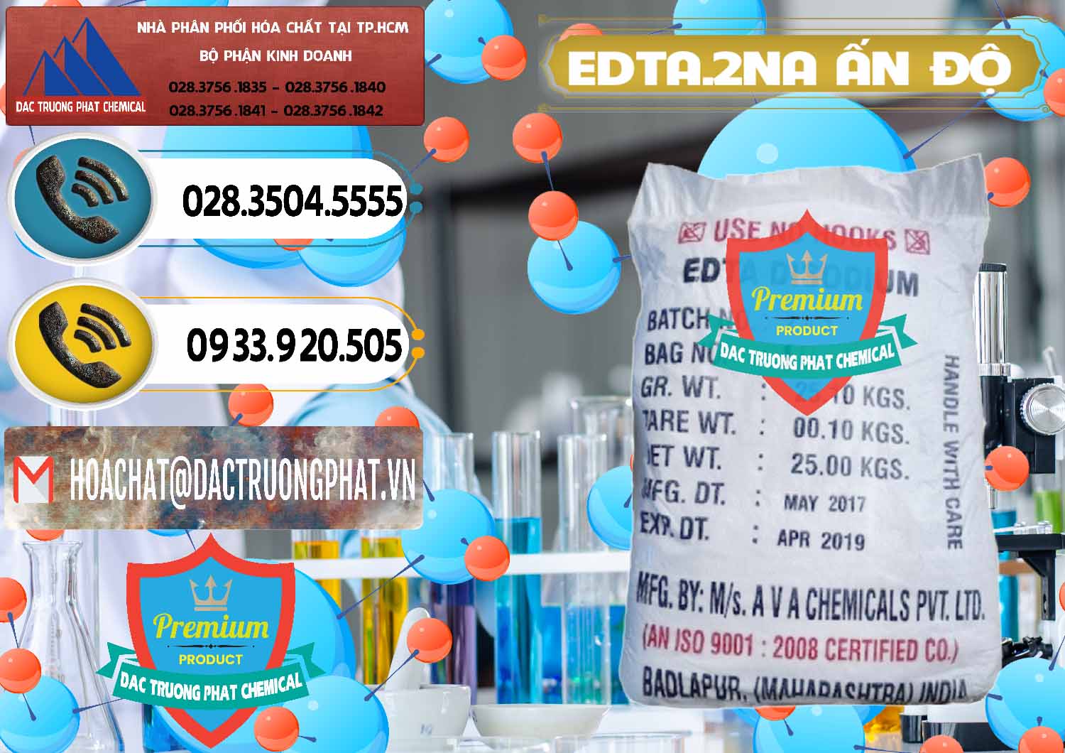 Nhà bán hàng / phân phối Edta Powder — Edta Na2 Ấn Độ India tại Trà Vinh Công ty cung cấp và bán EDTA.2NA - Ethylendiamin Tetraacetic Ấn Độ India - 0416 - Chuyên cung cấp và nhập khẩu hóa chất tại TP.HCM - hoachatdetnhuom.vn