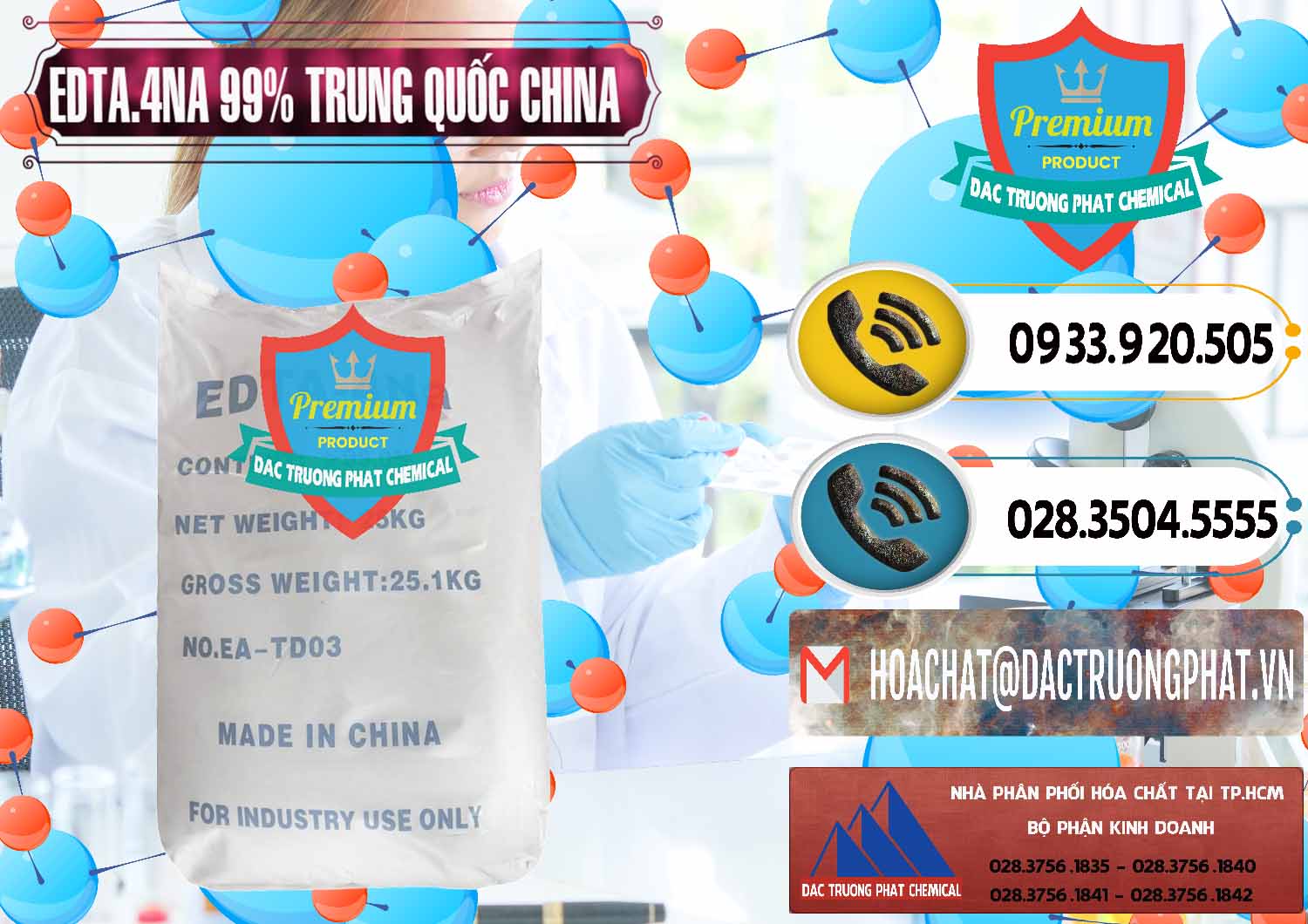 Công ty kinh doanh & bán EDTA.4NA - EDTA Muối 99% Trung Quốc China - 0292 - Chuyên cung cấp và nhập khẩu hóa chất tại TP.HCM - hoachatdetnhuom.vn
