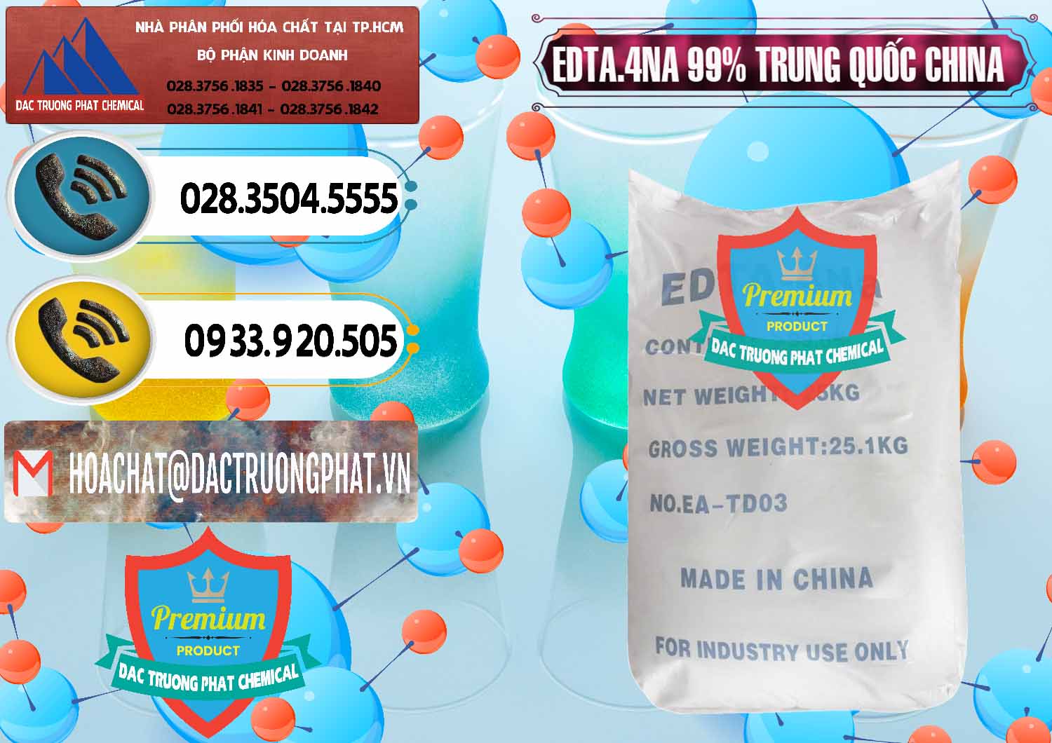 Đơn vị chuyên bán _ phân phối EDTA.4NA - EDTA Muối 99% Trung Quốc China - 0292 - Cty cung cấp _ phân phối hóa chất tại TP.HCM - hoachatdetnhuom.vn
