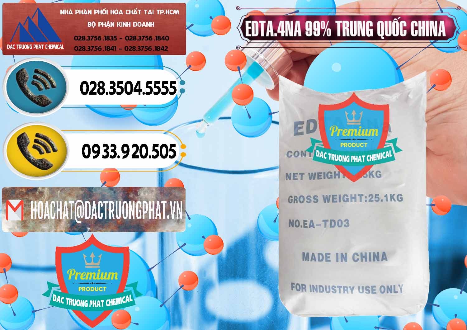 Chuyên cung ứng - bán EDTA.4NA - EDTA Muối 99% Trung Quốc China - 0292 - Cty chuyên nhập khẩu _ cung cấp hóa chất tại TP.HCM - hoachatdetnhuom.vn