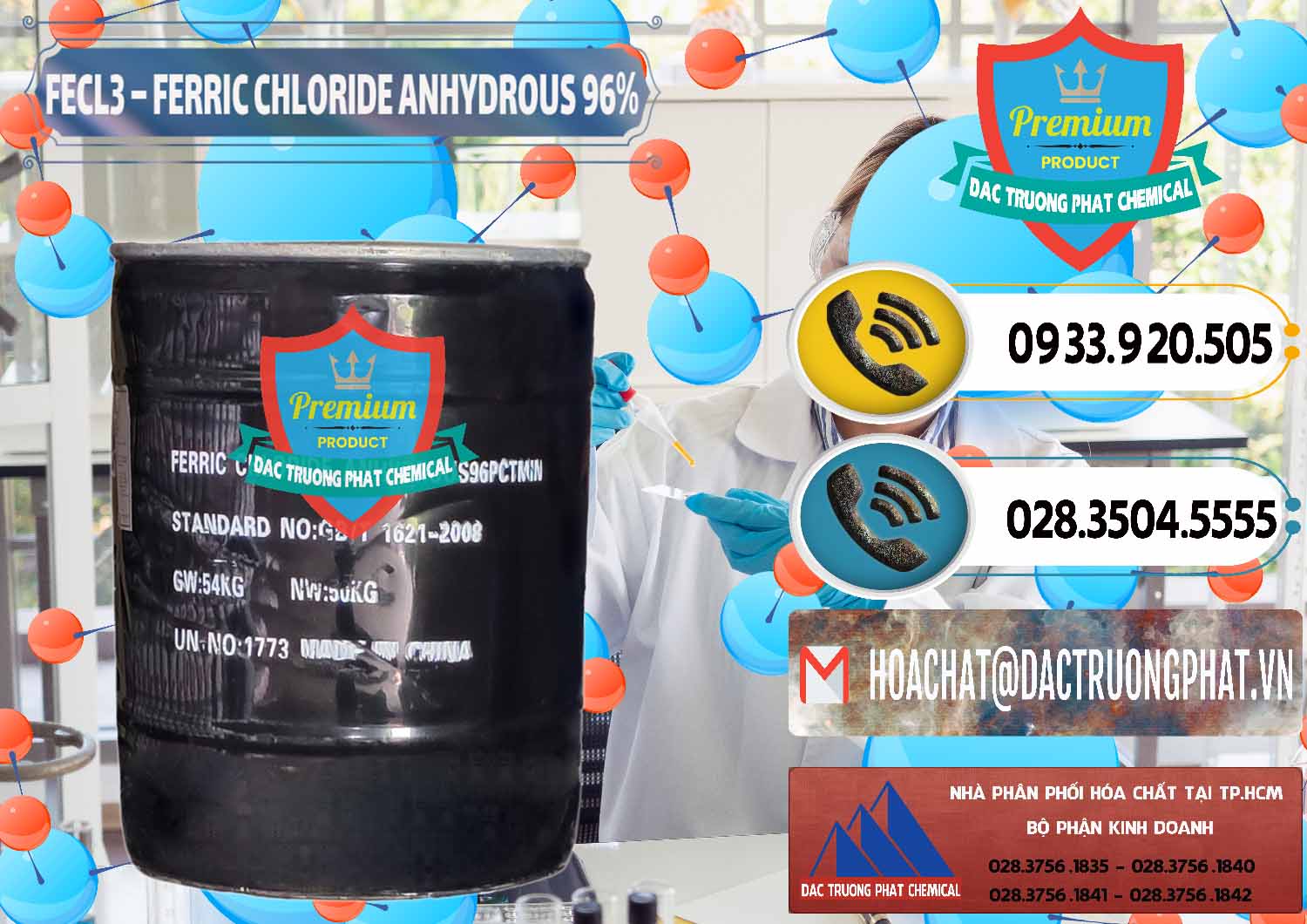 Cty chuyên phân phối _ bán FECL3 – Ferric Chloride Anhydrous 96% Trung Quốc China - 0065 - Chuyên phân phối và cung cấp hóa chất tại TP.HCM - hoachatdetnhuom.vn