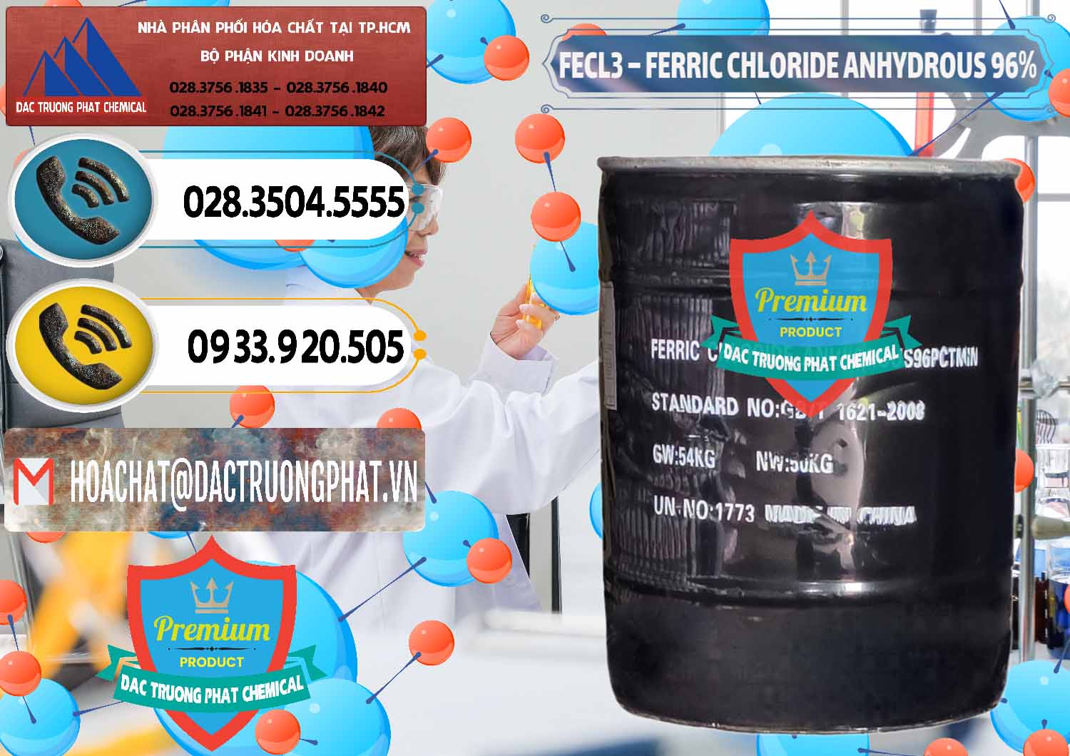 Công ty chuyên nhập khẩu và bán FECL3 – Ferric Chloride Anhydrous 96% Trung Quốc China - 0065 - Nơi chuyên cung cấp & nhập khẩu hóa chất tại TP.HCM - hoachatdetnhuom.vn