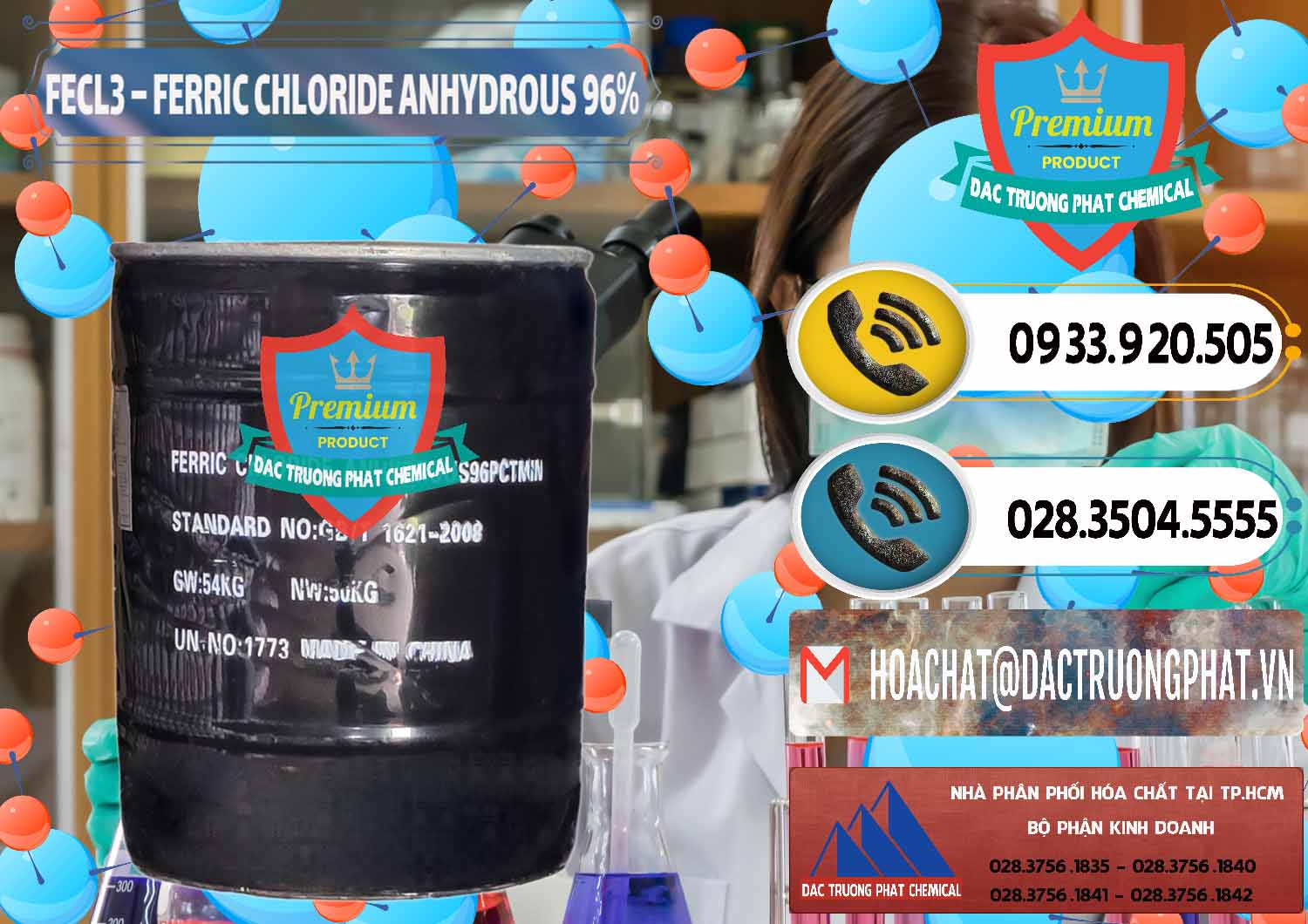 Cty cung ứng và bán FECL3 – Ferric Chloride Anhydrous 96% Trung Quốc China - 0065 - Chuyên bán ( cung cấp ) hóa chất tại TP.HCM - hoachatdetnhuom.vn