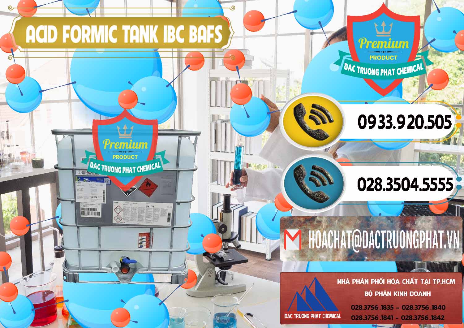 Nơi bán và phân phối Acid Formic - Axit Formic Tank - Bồn IBC BASF Đức - 0366 - Công ty kinh doanh ( cung cấp ) hóa chất tại TP.HCM - hoachatdetnhuom.vn