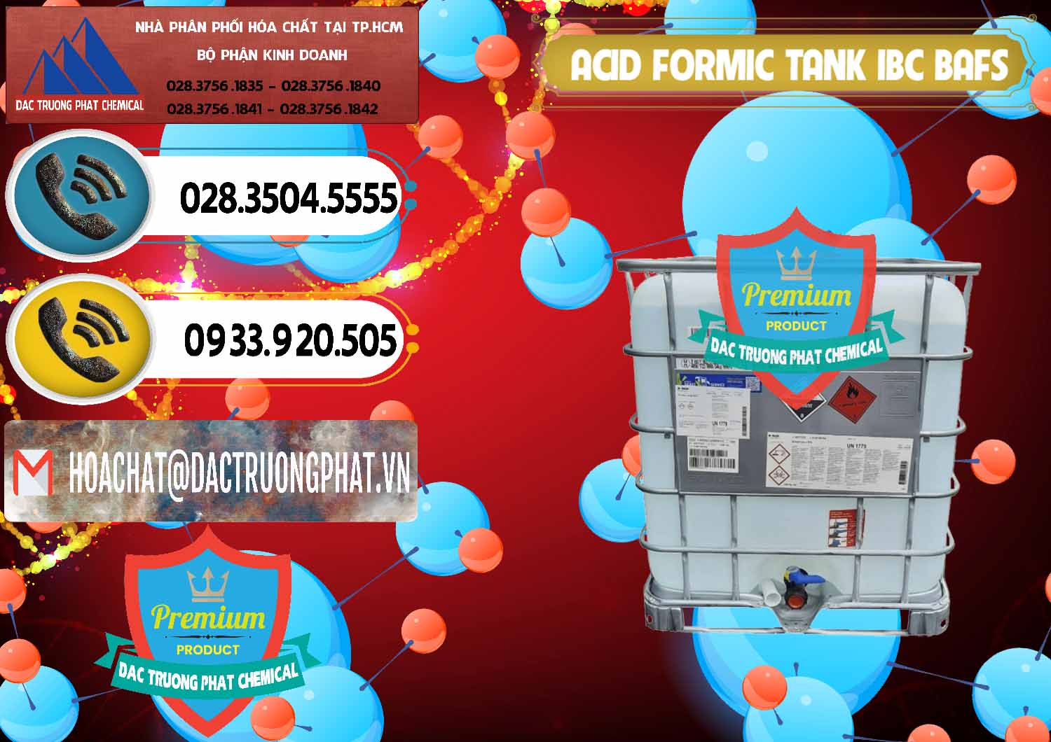 Cty chuyên cung cấp _ bán Acid Formic - Axit Formic Tank - Bồn IBC BASF Đức - 0366 - Đơn vị kinh doanh và cung cấp hóa chất tại TP.HCM - hoachatdetnhuom.vn
