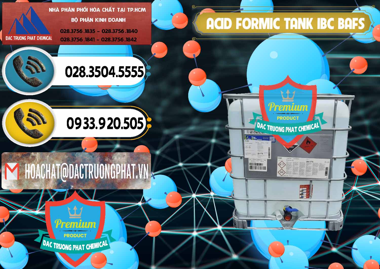 Công ty nhập khẩu & bán Acid Formic - Axit Formic Tank - Bồn IBC BASF Đức - 0366 - Công ty cung cấp - phân phối hóa chất tại TP.HCM - hoachatdetnhuom.vn