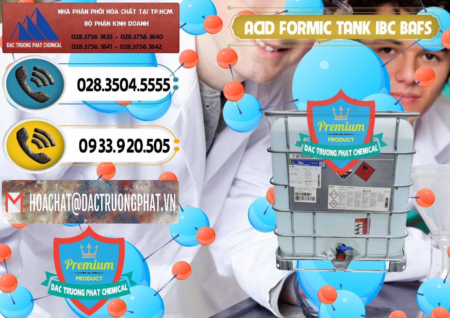Chuyên bán _ cung cấp Acid Formic - Axit Formic Tank - Bồn IBC BASF Đức - 0366 - Phân phối ( bán ) hóa chất tại TP.HCM - hoachatdetnhuom.vn