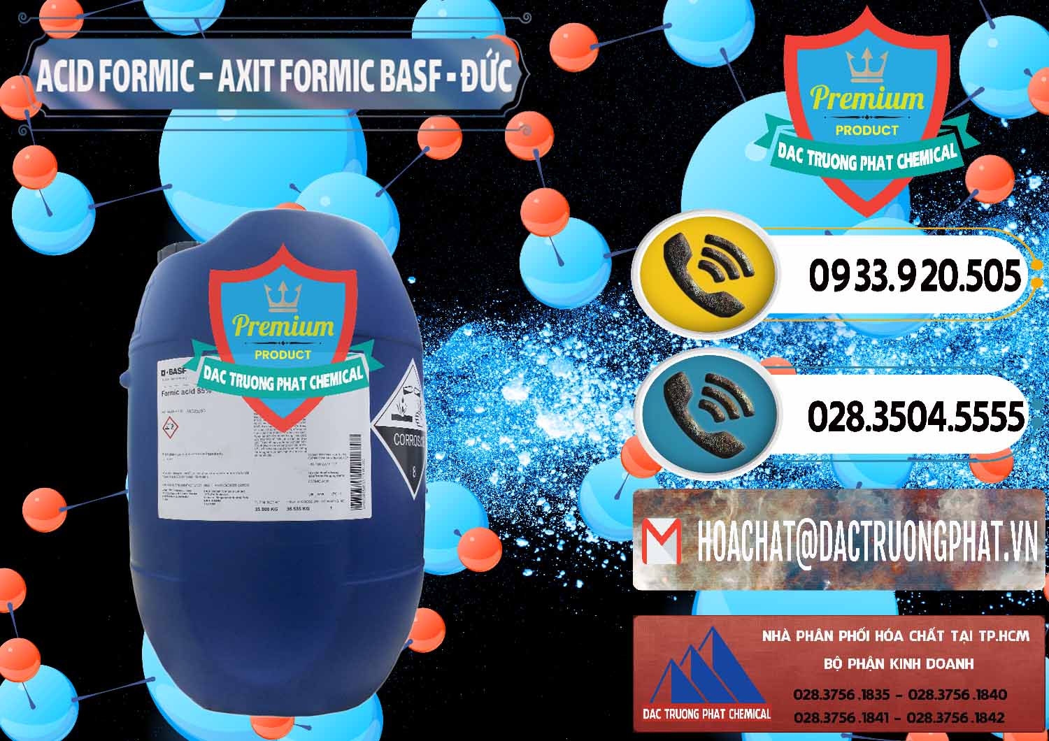 Cty chuyên bán _ cung ứng Acid Formic - Axit Formic BASF Đức Germany - 0028 - Nhà cung cấp và kinh doanh hóa chất tại TP.HCM - hoachatdetnhuom.vn