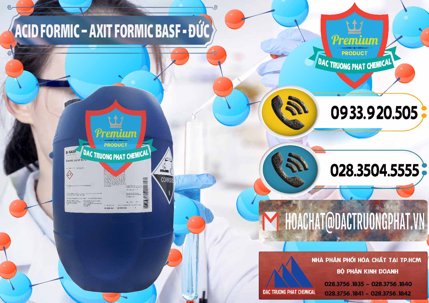 Cty chuyên bán - cung ứng Acid Formic - Axit Formic BASF Đức Germany - 0028 - Nơi cung cấp - bán hóa chất tại TP.HCM - hoachatdetnhuom.vn