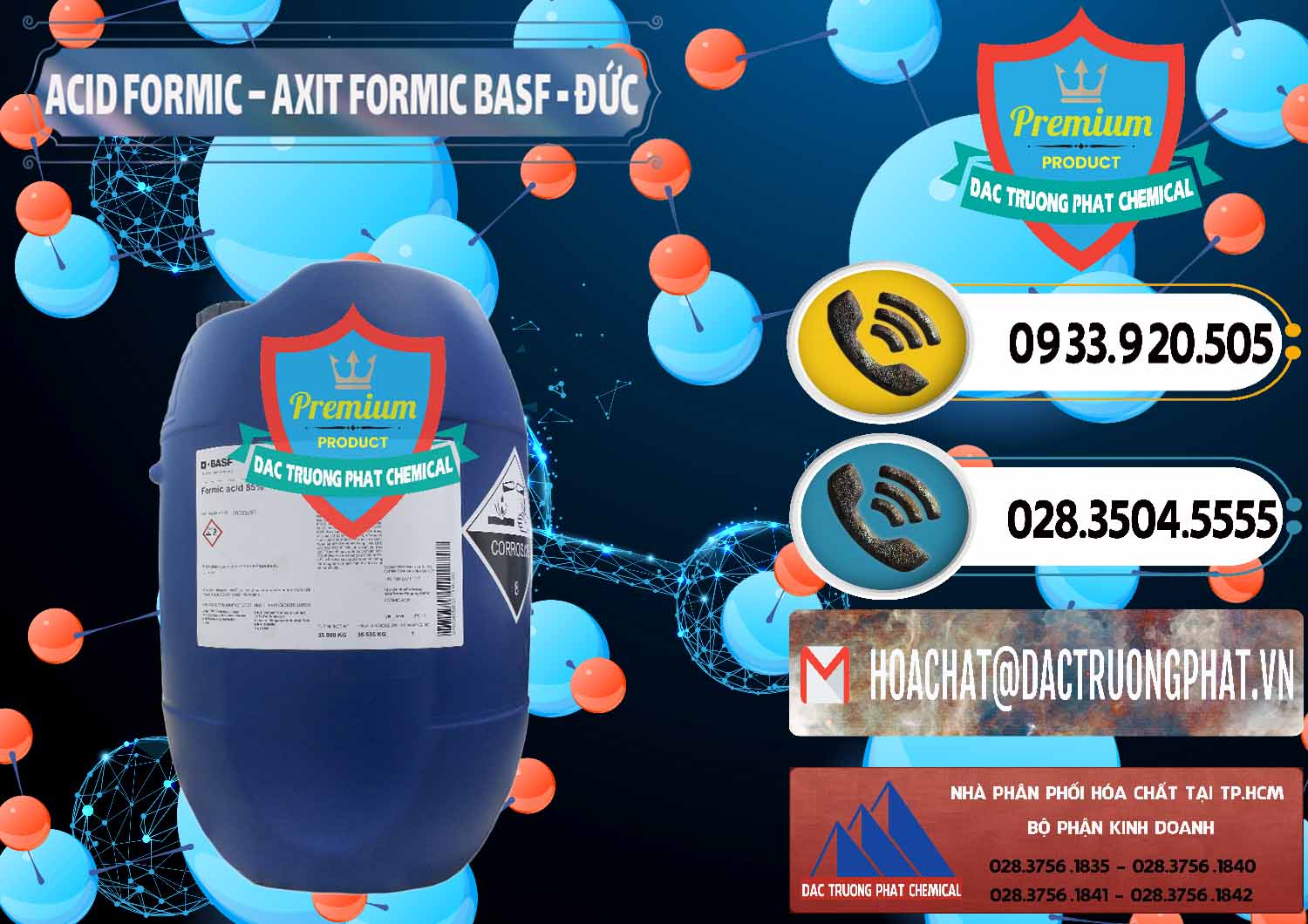 Phân phối & bán Acid Formic - Axit Formic BASF Đức Germany - 0028 - Đơn vị cung cấp & phân phối hóa chất tại TP.HCM - hoachatdetnhuom.vn