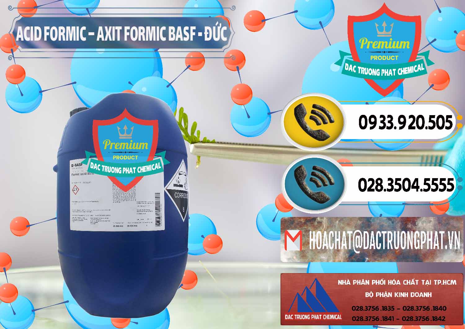 Kinh doanh - bán Acid Formic - Axit Formic BASF Đức Germany - 0028 - Công ty chuyên kinh doanh & phân phối hóa chất tại TP.HCM - hoachatdetnhuom.vn