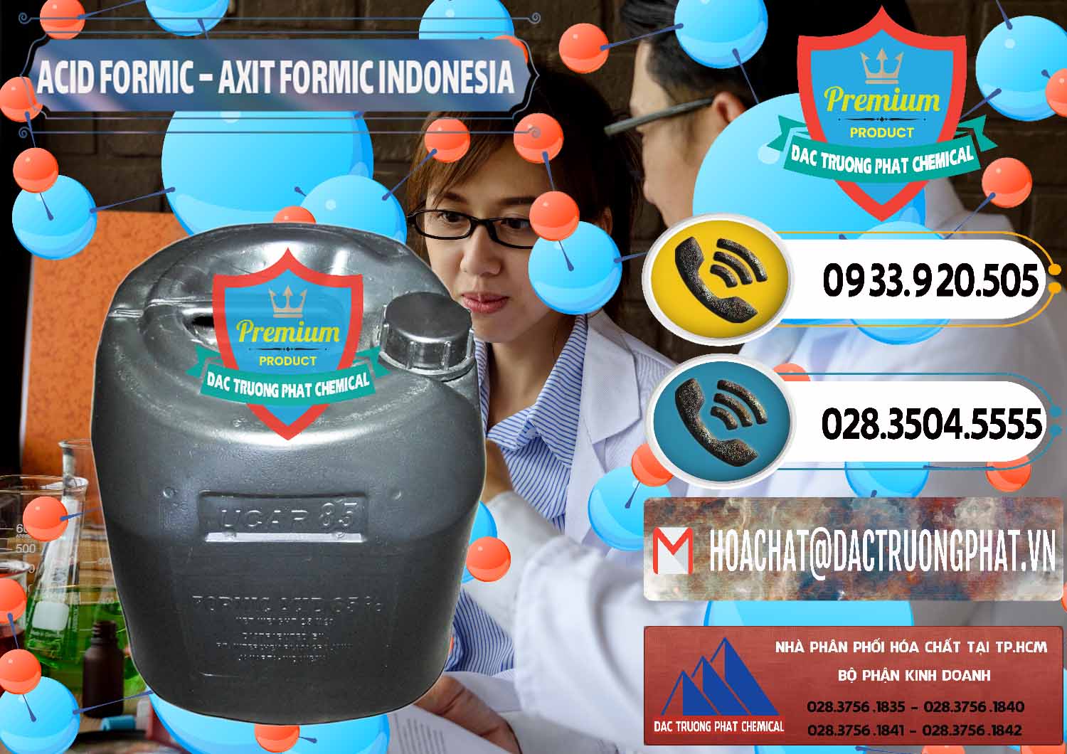 Công ty chuyên phân phối ( bán ) Acid Formic - Axit Formic Indonesia - 0026 - Công ty chuyên phân phối _ nhập khẩu hóa chất tại TP.HCM - hoachatdetnhuom.vn