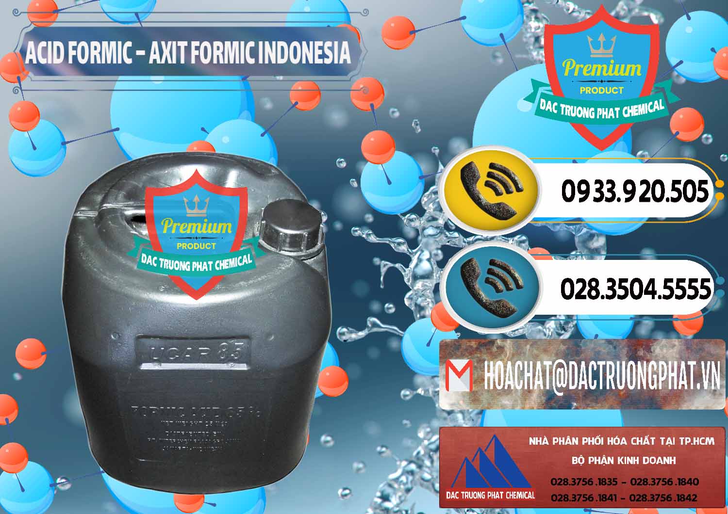Bán ( phân phối ) Acid Formic - Axit Formic Indonesia - 0026 - Cty phân phối & cung cấp hóa chất tại TP.HCM - hoachatdetnhuom.vn