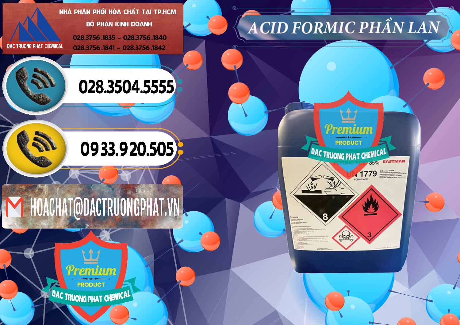 Nơi kinh doanh _ bán Acid Formic - Axit Formic Phần Lan Finland - 0376 - Kinh doanh ( cung cấp ) hóa chất tại TP.HCM - hoachatdetnhuom.vn