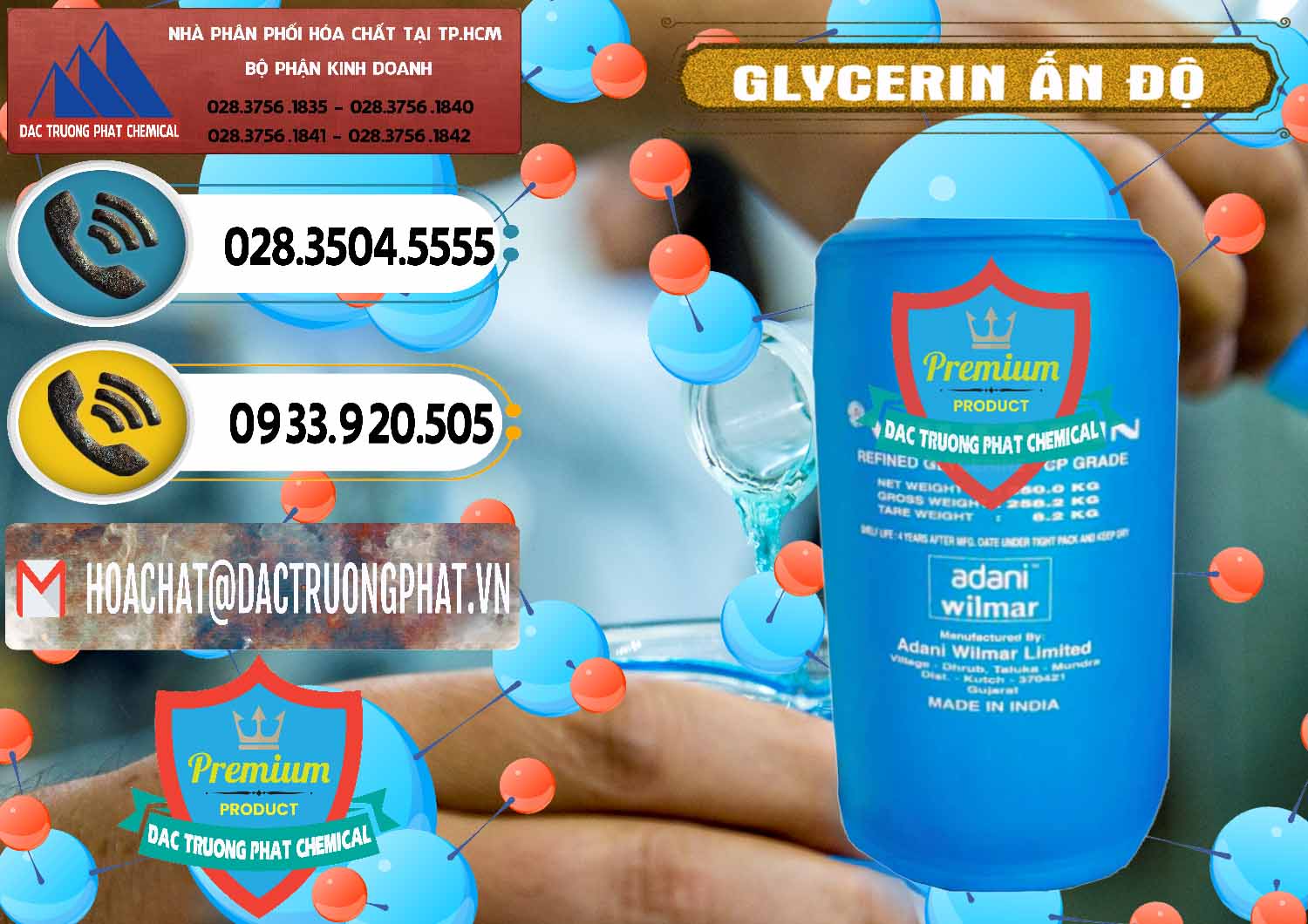 Đơn vị cung ứng và bán Glycerin – C3H8O3 Ấn Độ India - 0365 - Nhà phân phối ( kinh doanh ) hóa chất tại TP.HCM - hoachatdetnhuom.vn