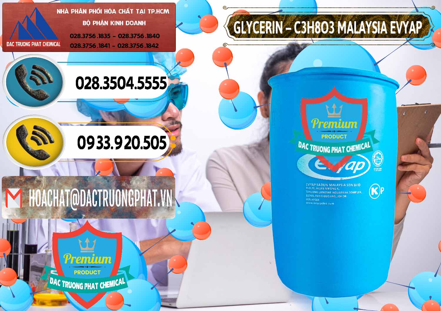 Bán _ cung cấp Glycerin – C3H8O3 Malaysia Evyap - 0066 - Đơn vị cung cấp - bán hóa chất tại TP.HCM - hoachatdetnhuom.vn