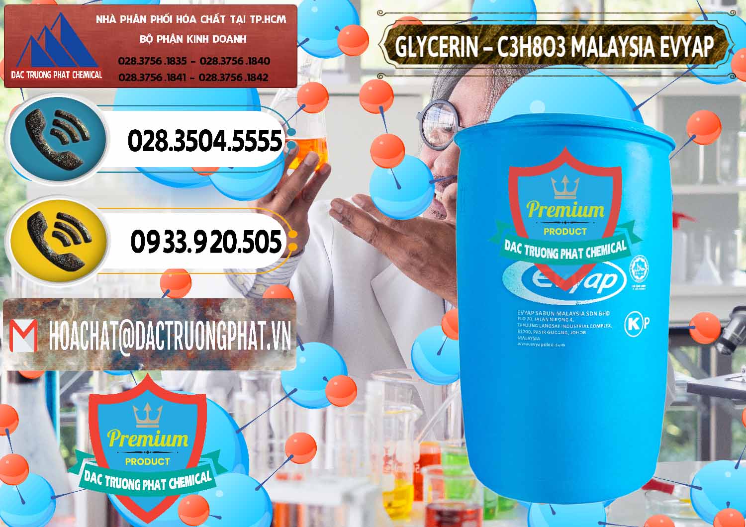 Nơi cung ứng _ bán Glycerin – C3H8O3 Malaysia Evyap - 0066 - Nhà nhập khẩu ( phân phối ) hóa chất tại TP.HCM - hoachatdetnhuom.vn