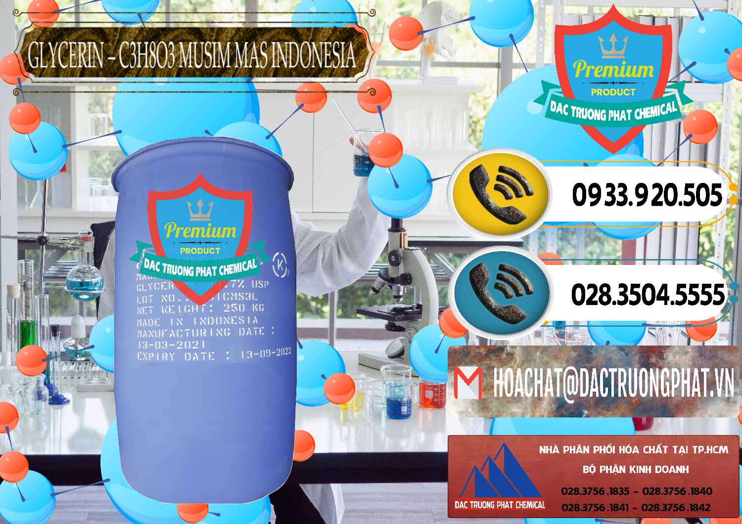 Công ty nhập khẩu và bán Glycerin – C3H8O3 99.7% Musim Mas Indonesia - 0272 - Nơi chuyên cung ứng ( phân phối ) hóa chất tại TP.HCM - hoachatdetnhuom.vn