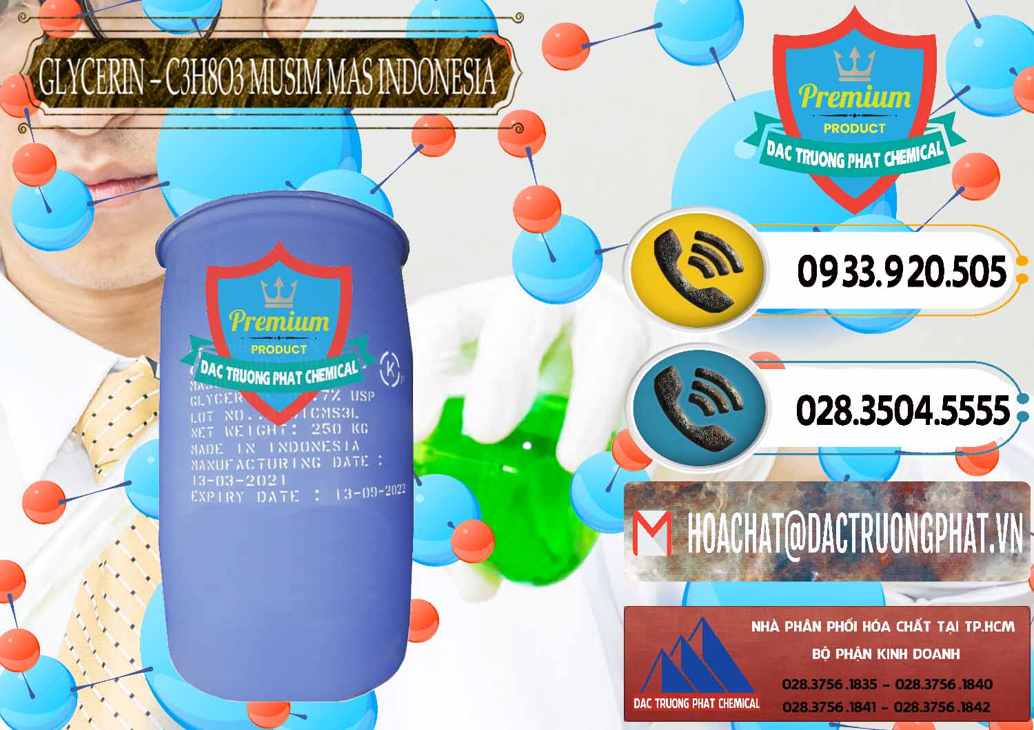 Công ty bán và cung cấp Glycerin – C3H8O3 99.7% Musim Mas Indonesia - 0272 - Đơn vị chuyên bán _ cung cấp hóa chất tại TP.HCM - hoachatdetnhuom.vn