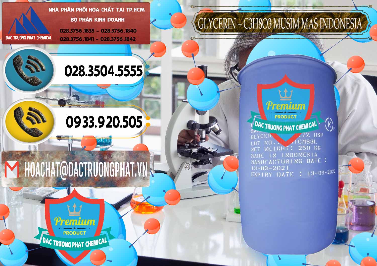 Công ty chuyên cung cấp & bán Glycerin – C3H8O3 99.7% Musim Mas Indonesia - 0272 - Phân phối hóa chất tại TP.HCM - hoachatdetnhuom.vn