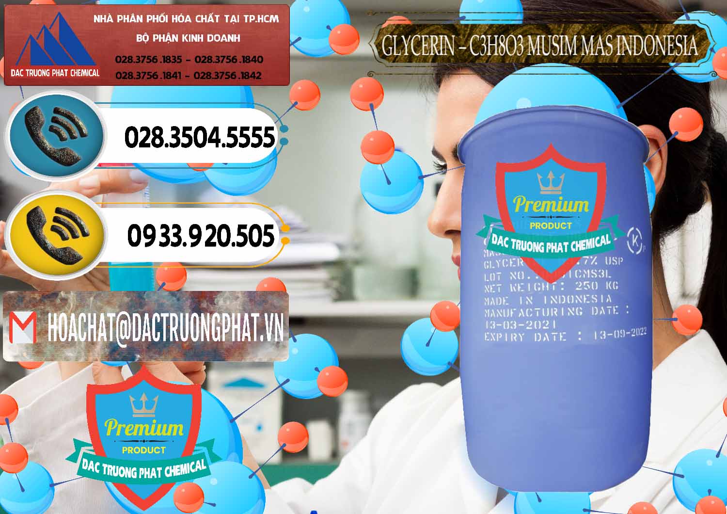 Chuyên bán - cung ứng Glycerin – C3H8O3 99.7% Musim Mas Indonesia - 0272 - Cung cấp - phân phối hóa chất tại TP.HCM - hoachatdetnhuom.vn